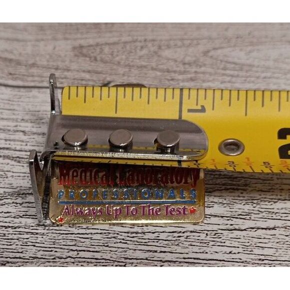 2 Vintage‎ Medical Laboratory Profession Button pin collectable Souvenir Promo - Picture 5 of 7